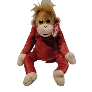 Ty Beanie Babies - Schweetheart the Orangutan - (1999, Retired)